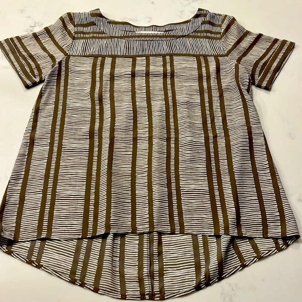 LOFT Safari Tee Blouse